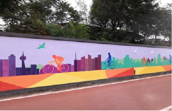 秭归墙体彩绘-围墙