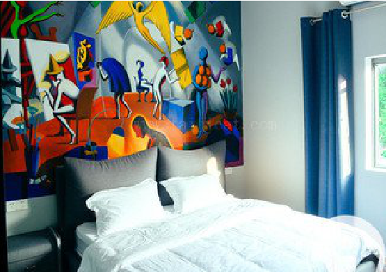 秭归对于酒店的墙体彩绘而言更注重哪些方面？