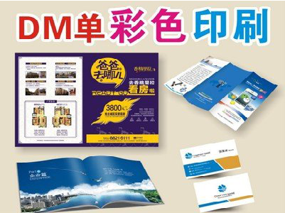 秭归单页印刷，色彩搭配简单。